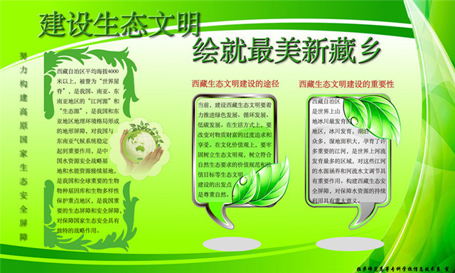 生态保护展板（2）