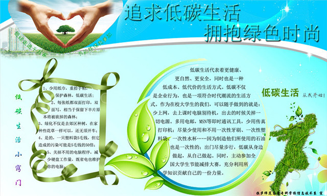 低碳节能展板（2）