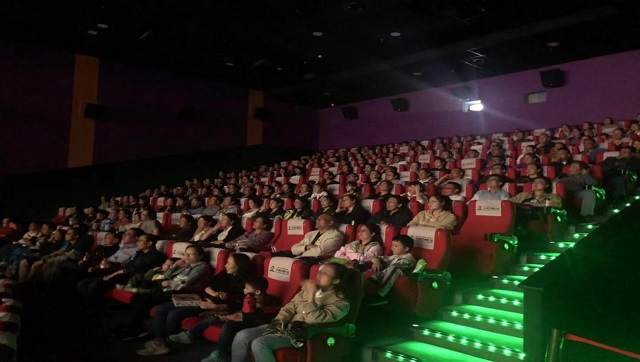 拉萨师范高等专科学校 组织观看电影《一生只为一事来》