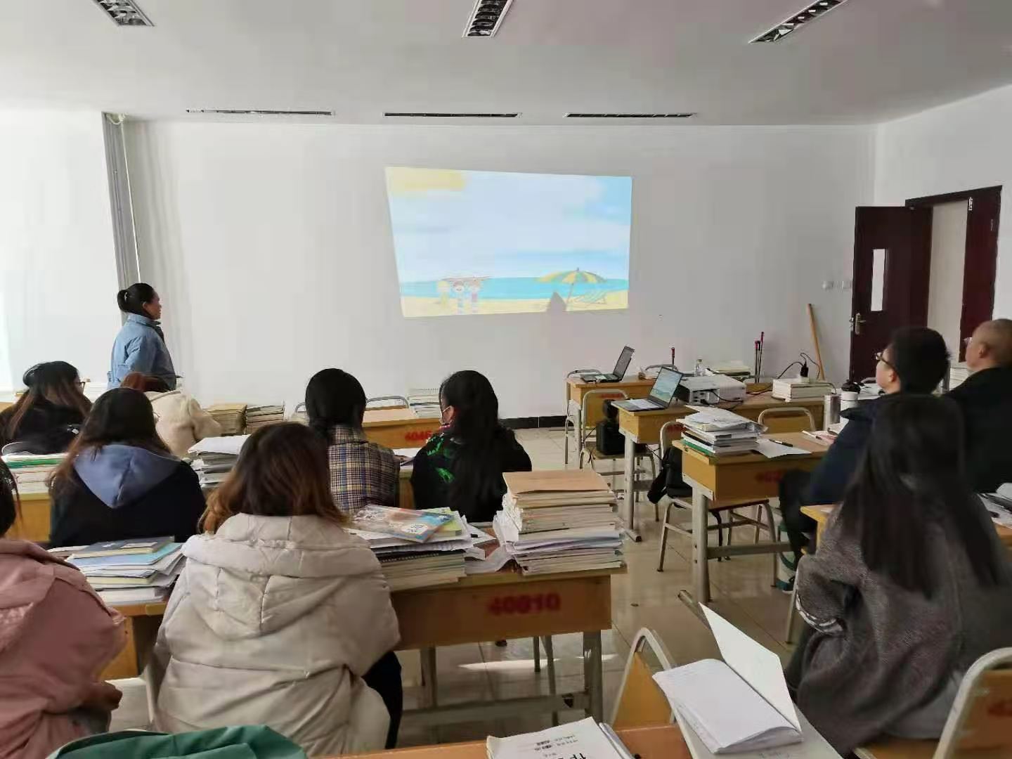 数科系举办第十届师范生技能大赛