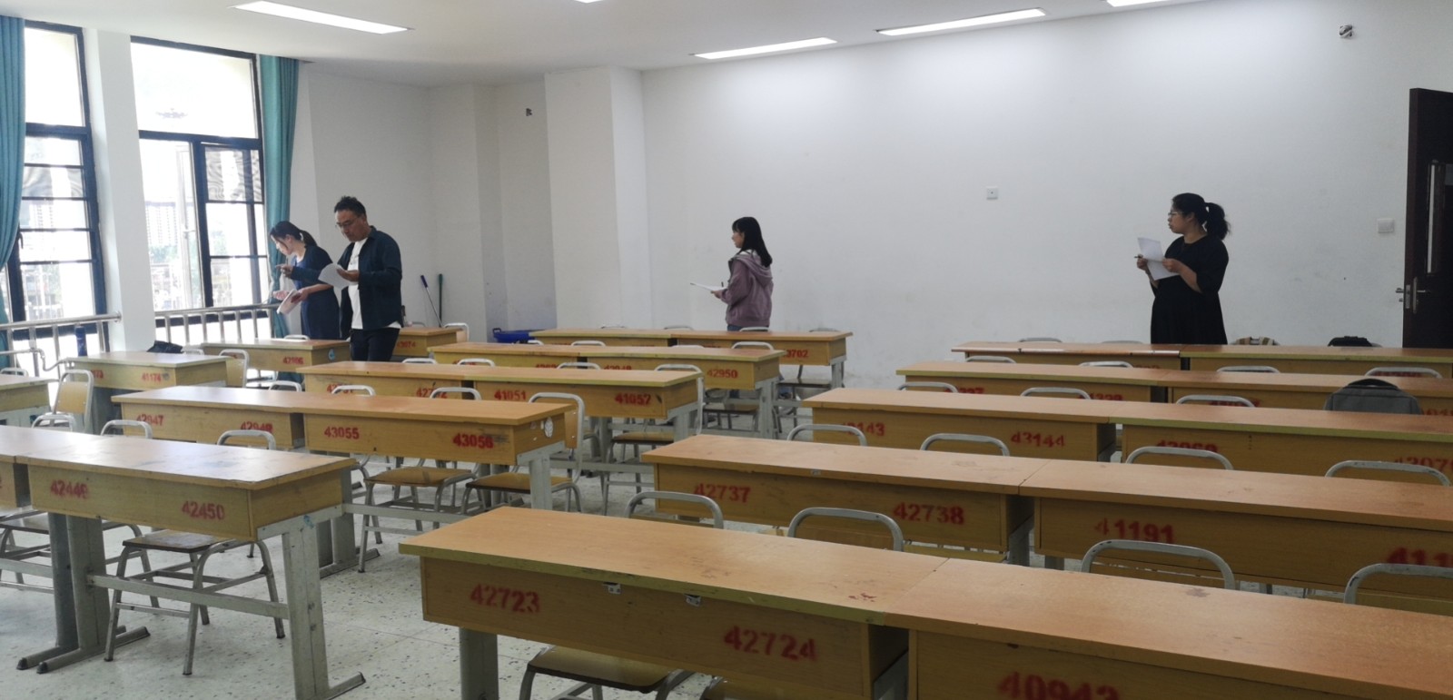 公共教学部组织开展文明教室评比活动