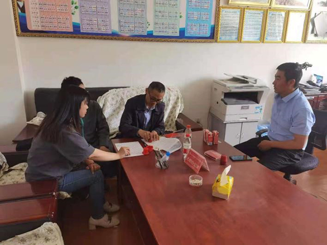 信息技术系与城关区白定小学签订合作共同体实施方案