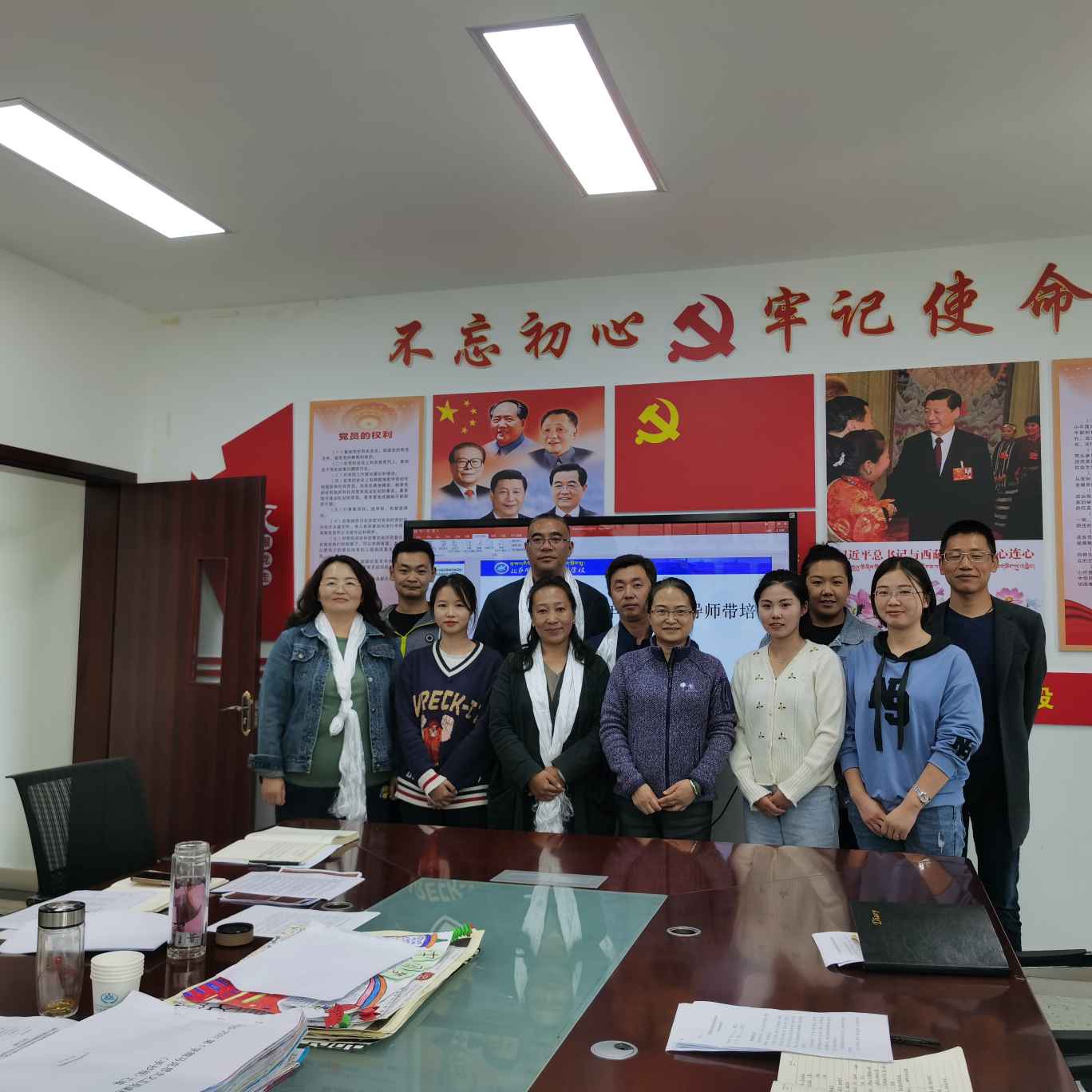 新进教师导师带培启动仪式