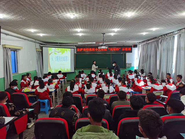 美术教育专业师生赴师范附小观摩“双导师”示范课