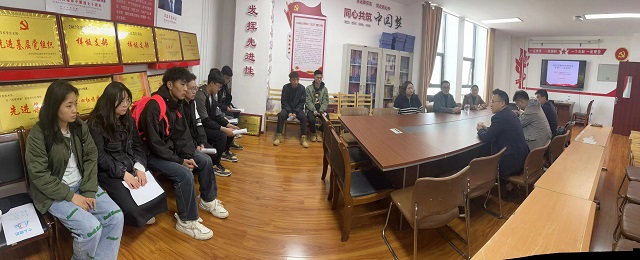 信息技术系举办2023届毕业生系部小型双选会