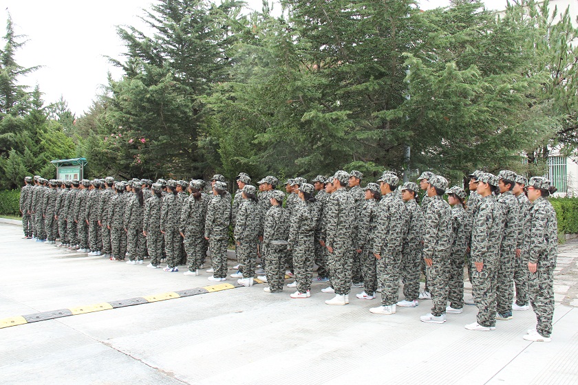 2013级数理系学生军训